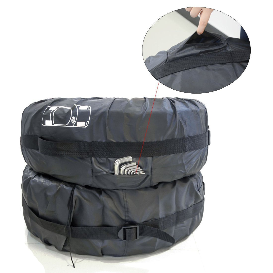 Waterproof tyre cover